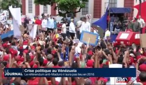 Pas de référendum au Vénézuela