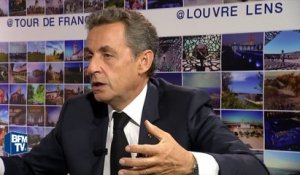 Nicolas Sarkozy "n'exclut pas", s'il était élu, un référendum sur l'Europe