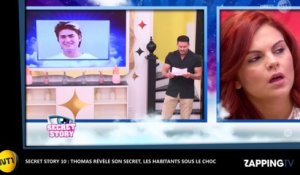 Secret Story 10 : Thomas révèle son secret, les habitants sous le choc (Vidéo)