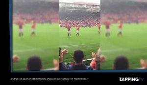 Zlatan Ibrahimovic : Son sosie envahit le terrain pendant un match (Vidéo)