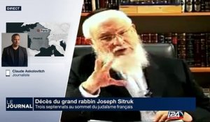 Grand Rabbin Sitruk : retour sur 3 septennats au sommet du judaïsme français