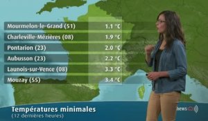 Le bulletin météo du 27-09-2016 11 heures