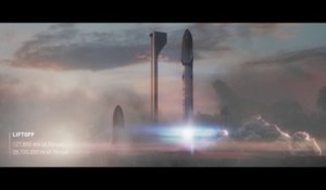 SpaceX imagine le voyage entre planète avec ce système de transport