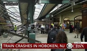 Etats-Unis: Impressionnant accident de train à la gare d'Hoboken dans le New Jersey - Plusieurs blessés - Regardez