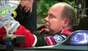 Le Prince Albert II présente la nouvelle Formule E de Venturi