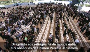 Des dirigeants du monde entier disent adieu à Shimon Peres