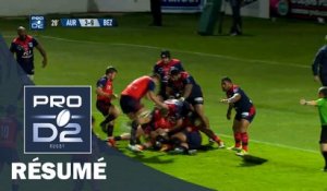 PRO D2 - Résumé Aurillac-Béziers: 32-9 - J09 - Saison 2016/2017