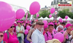 VIDEO. Poitiers : une marche rose pour promouvoir le dépistage du cancer du sein