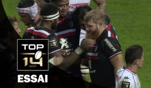 TOP 14 ‐ Essai Talalelei GRAY (ST) – Toulouse-Grenoble – J7 – Saison 2016/2017