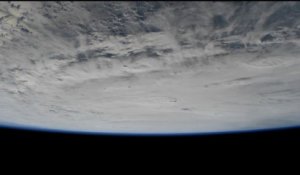 L'ouragan Matthew vu depuis la station spatiale internationale