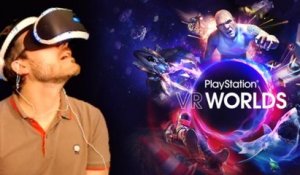 PlayStation VR Worlds nous a-t-il convaincu ? Découverte vidéo