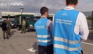 Les gardes-frontières européens patrouillent en Bulgarie