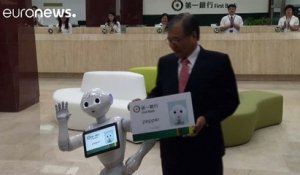Le robot Pepper "embauché" par une banque taïwanaise