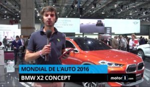 Mondial de l'Auto 2016 - Le BMW X2 Concept