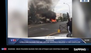 Essonne : Des policiers attaqués aux pavés et aux cocktails Molotov grièvement blessés (vidéo)