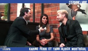 Danse avec les stars 7 - Interview VIDÉO de Karine Ferri et Yann-Alrick Mortreuil avec Stéphane Larue