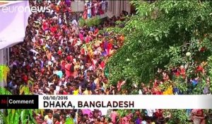 "Kumari Puja" ceremony in Bangladesh