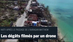 Haïti : un drone filme les dégâts causés par l'ouragan Matthew