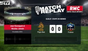 Pays-Bas-France (0-1): le Match Replay avec le son RMC Sport