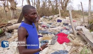 Ouragan Matthew: dans les décombres d'un village entièrement détruit