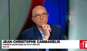 Mardi politique : Jean-Christophe Cambadèlis, député de Paris, Premier secrétaire du PS