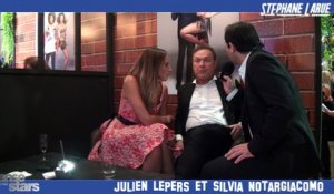 Danse avec les stars 7 - Interview VIDÉO de Julien Lepers et Silvia Notar­gia­como avec Stéphane Larue