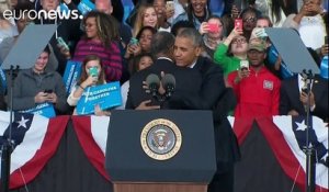 USA 2016 : Obama en Caroline du Nord pour convaincre les indécis