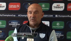 Racing 92 - Travers: "Notre poule est très relevée"