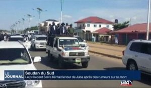 Soudan du Sud : le Président Salva Klir fait le tour de Juba après des rumeurs sur sa mort