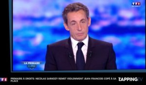 Primaire à droite : Nicolas Sarkozy remet violemment Jean-François Copé à sa place