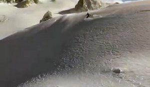 Premières avalanches dans les Alpes