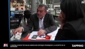 Attentats de Paris – Salah Abdeslam : Son ancien avocat explique pourquoi il l’a défendu (Vidéo)