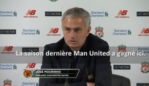 8e j. - Mourinho : "Vous devez critiquer Liverpool, pas nous"