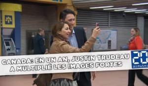 Canada: En un an, Justin Trudeau a multiplié les images fortes
