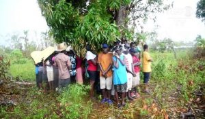 Haïti: distribution de nourriture pour les victimes de l'ouragan