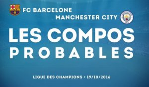 Barcelone - Manchester City : les compositions probables !
