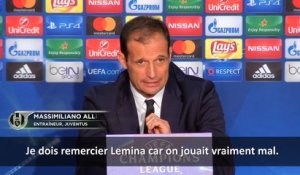 Groupe H - Allegri : "Merci à Lemina"