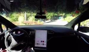 Démonstration de la Tesla 100% autonome