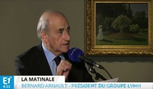Bernard Arnault : "la France a énormément d'atouts, mais elle a besoin de confiance"