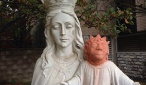 Au Canada, la restauration d'une statue de Jésus tourne au cauchemar