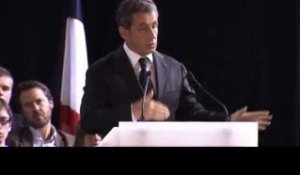 Nicolas Sarkozy s'exprime au sujet du rôle de l'Armée française