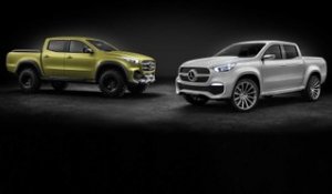 Mercedes présente son pick-up Classe X (2016)