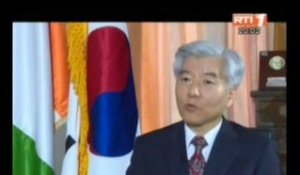 L'ambassadeur de la Corée du sud en Côte d'Ivoire fait le bilan de la coopération  Ivoiro Coréen