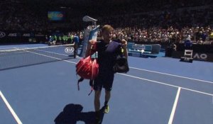 Open d'Australie 2017 - David Goffin : "Grigor Dimitrov ? Je savais qu'il allait revenir"