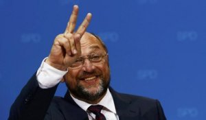 Martin Schulz, favori du SPD pour défier Angela Merkel