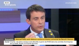 [Zap Actu] Attaques frontales entres Manuel Valls et Benoît Hamon (25/01/17)