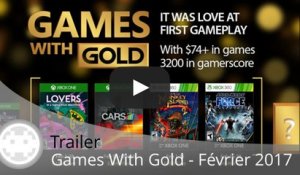 Trailer - Games With Gold Février 2017 (Les Jeux Gratuits Xbox One et Xbox 360)