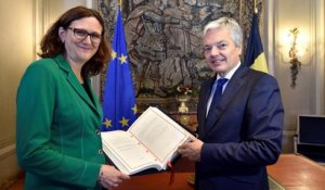 L'UE et le Canada sur le point de signer le CETA