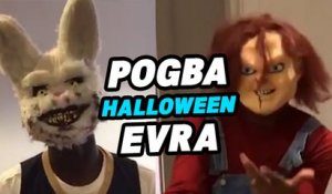 Pogba et Evra déjantés pour Halloween