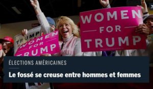 USA : le fossé homme-femme se creuse pour les élections